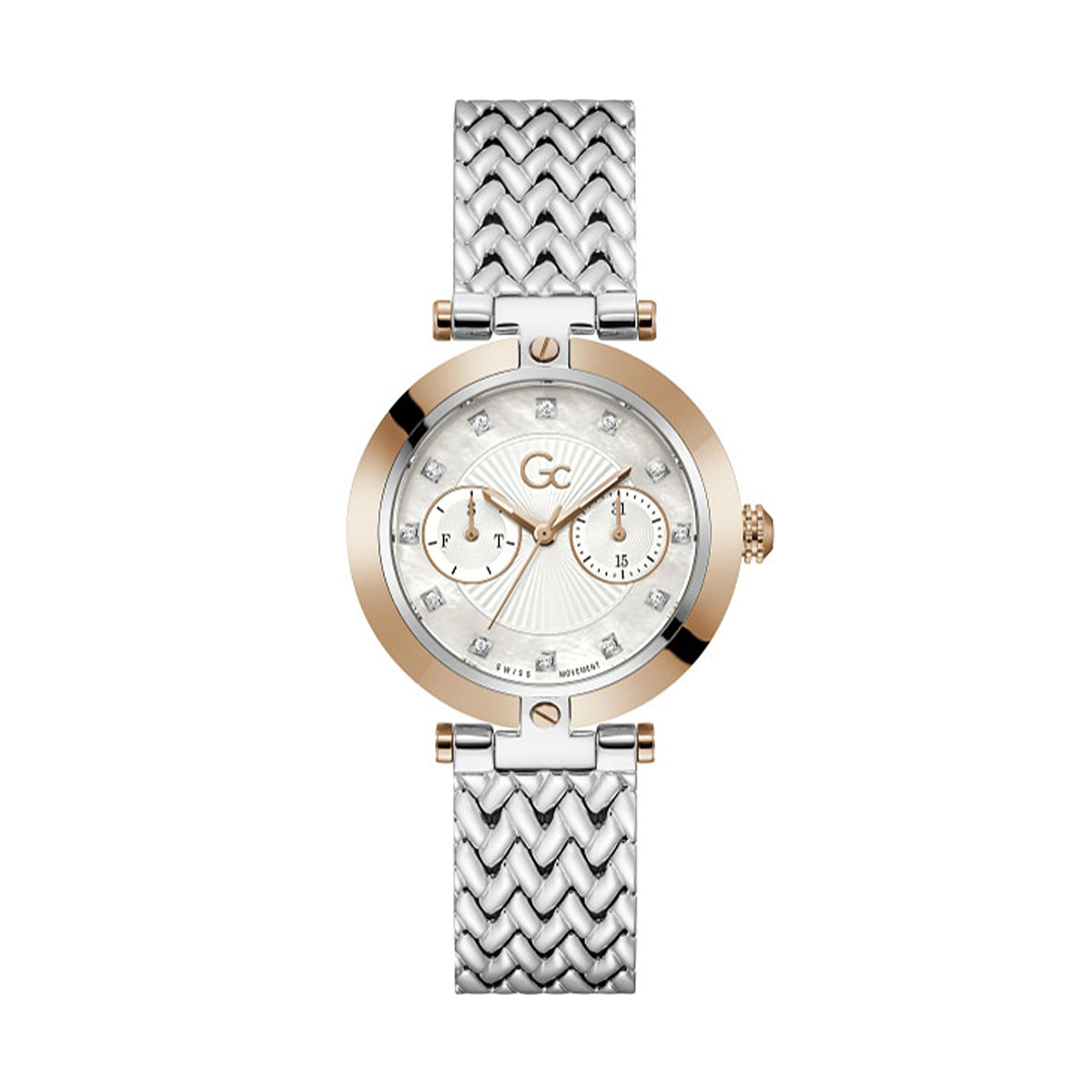 MONTRE GC FEMME M.FONCTION ACIER